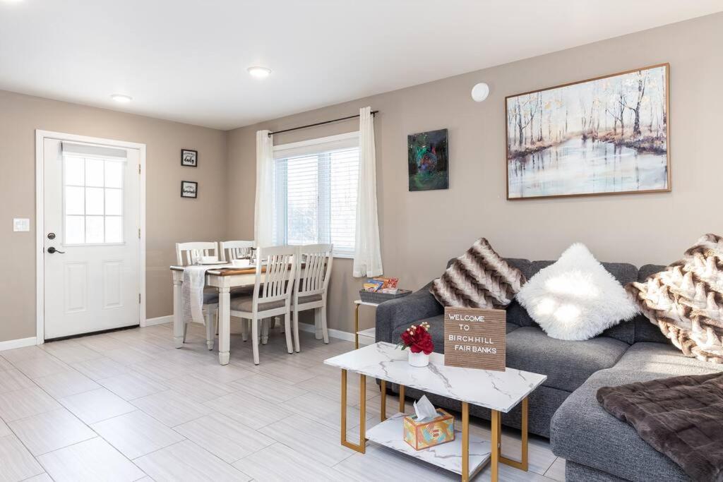 Birch Hill Retreat Great Location2+Garage+Aurora Villa Феърбанкс Екстериор снимка