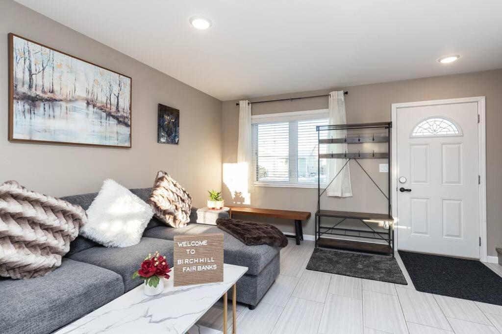 Birch Hill Retreat Great Location2+Garage+Aurora Villa Феърбанкс Екстериор снимка